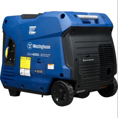 Image showing  5,000/3,900-Watt Gasoline Powered Portable Inverter Generator, CO Sensor, RV-Ready