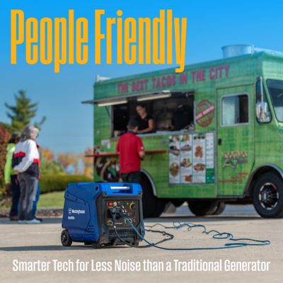 Image showing 9 th Westinghouse 5,000/3,900-Watt Gasoline Powered Portable Inverter Generator, CO Sensor, RV-Ready