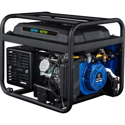 Image showing 9 th Westinghouse 6,600/5,300-Watt Dual-Fuel 6600 Home Backup Watt Portable Generator, Remote Electric Start, CO Sensor