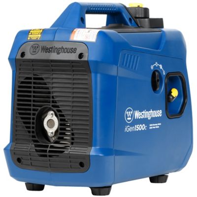 Image showing 9 th Westinghouse 1,500/1,000-Watt Gasoline Powered Portable Inverter Generator, Super Quiet, Lightweight, CO Sensor