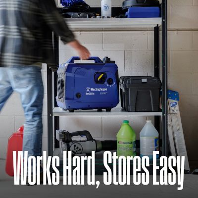 Image showing  2,550/1,900-Watt Gasoline Powered Portable Inverter Generator, Super Quiet, Lightweight, RV-Ready 30A Outlet