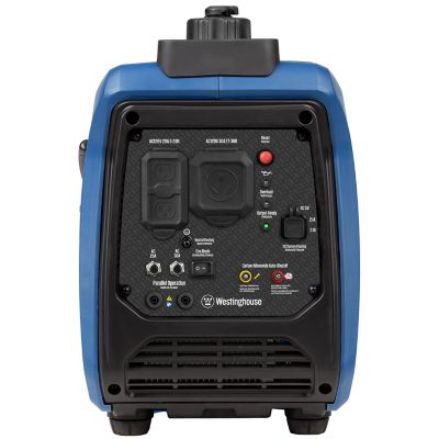 Image showing 9 th Westinghouse 2,550/1,900 W Gasoline Powered Portable Inverter Generator, Super Quiet, Lightweight, RV-Ready 30A Outlet