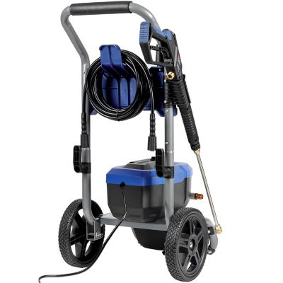 Image showing  3,200 Max PSI 1.76 GPM Electric Cold Water Pressure Washer with 5 Nozzles and Soap Tank