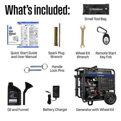 Image showing  18,000/14,500-Watt Gasoline Powered Home Backup Portable Generator, Electric Start, CO Sensor