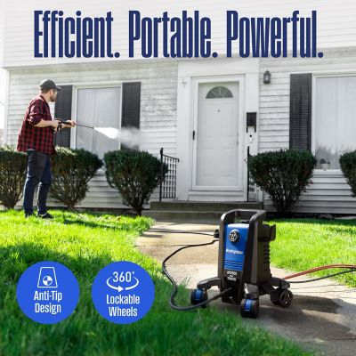 Image showing  2,500 Max PSI 1.76 GPM Electric Cold Water Pressure Washer with Soap Tank and 5 Nozzles