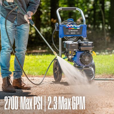 Image showing  2,700-PSI 2.3 GPM Gas Cold Water Pressure Washer with 5 Nozzles & Soap Tank