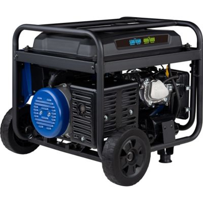 Image showing 7 th Westinghouse 6,500/5,300-Watt Dual-Fuel Home Backup Portable Generator, CO Sensor