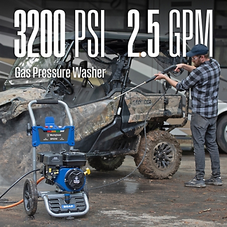 Westinghouse 3200-PSI, 1.76-Gpm Electric Pressure Washer with 5 Nozzle ,S