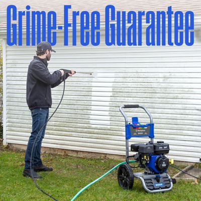 Image showing  3,200 PSI 2.5 GPM Gas Cold Water Pressure Washer with 5 Nozzles and Soap Tank
