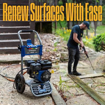 Image showing 9 th Westinghouse 3,200 PSI 2.5 GPM Gas Cold Water Pressure Washer with 5 Nozzles and Soap Tank