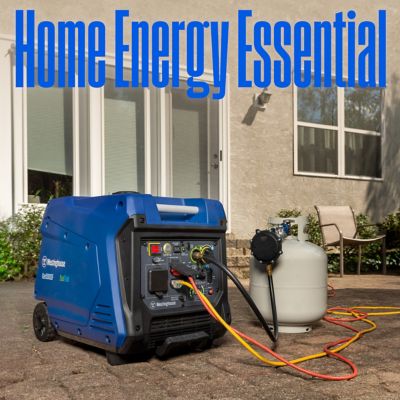 Image showing 5 th Westinghouse 5,000/3,900-Watt Dual-Fuel Portable Inverter Generator, RV Outlet, Electric Start