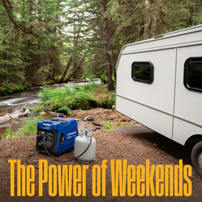 Image showing 10 th Westinghouse 5,000/3,900-Watt Dual-Fuel Portable Inverter Generator, CO Sensor