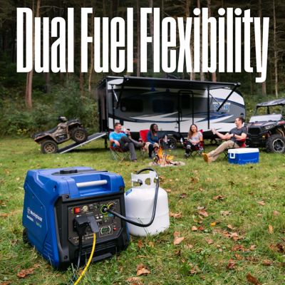 Image showing 11 th Westinghouse 5,000/3,900-Watt Dual-Fuel Portable Inverter Generator, CO Sensor