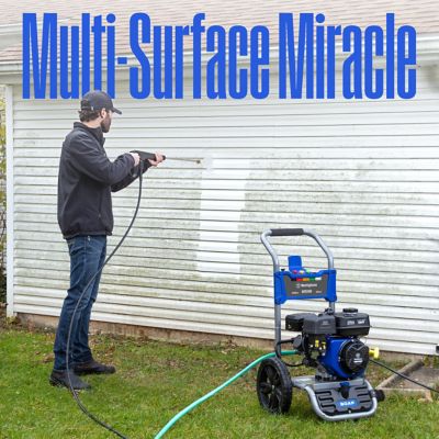 Image showing  3,400 PSI 2.6 GPM Gas Cold Water Pressure Washer with 5 Nozzles & Soap Tank