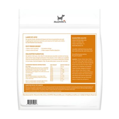 Image showing  All Life Stages Nana's Recipe Freeze-Dried Raw Dog Food