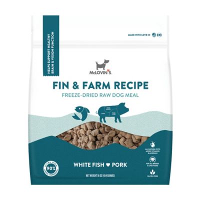McLovin's McLovins Freeze Dried Fin & Farm Recipe Dog Meal 16 oz