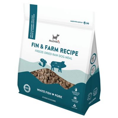 Image showing 2 th McLovin's All Life Stages Fin and Farm Recipe Freed-Dried Raw Dog Meal