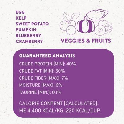 Image showing  All Life Stages Freeze-Dried Purrfect Poultry Recipe Dry Cat Food, 14 oz. Bag