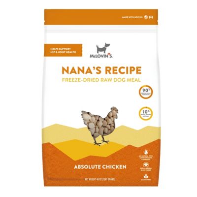 McLovin's Freeze Dried Nana's Recipe Dog Meal 48oz