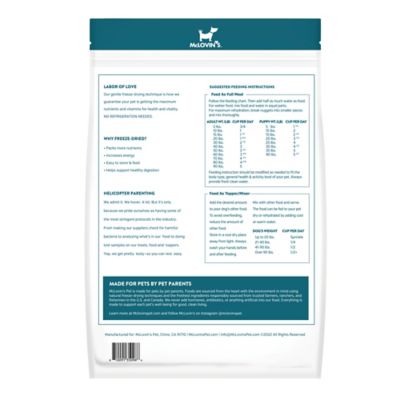 Image showing  All Life Stages Fin and Farm Recipe Freed-Dried Raw Dog Meal