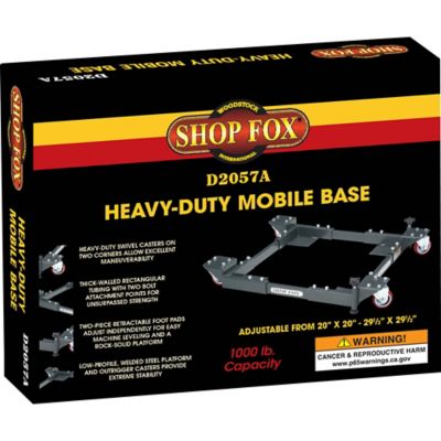 Image showing 8 th Shop Fox D2057A-Heavy-Duty Mobile Base