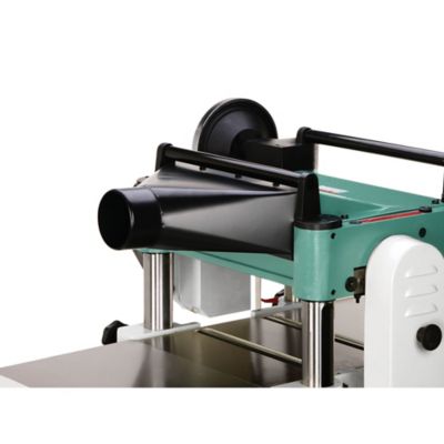 Image showing 5 th Grizzly G0453Z-15 in. 3 HP Planer With Spiral Cutt