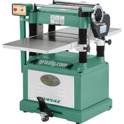 Grizzly G0454Z-20 in. 5 HP Planer with Spiral Cutter, G0454Z