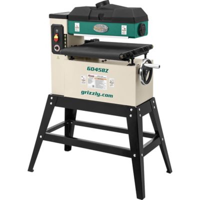 Grizzly G0458Z-18 in. 1-1/2 HP Open-End Drum Sander