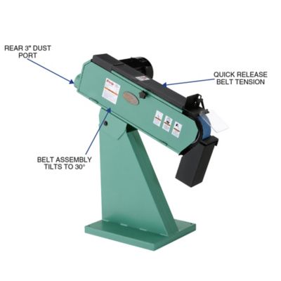 Image showing  G0489-3 in. x 79 in. 2-Wheel Metal Belt Grinch