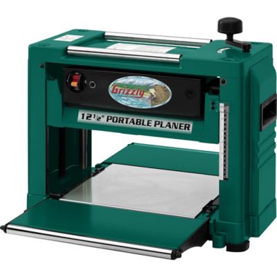 Grizzly 12-1/2 in. 15A Benchtop Planer, 2 HP