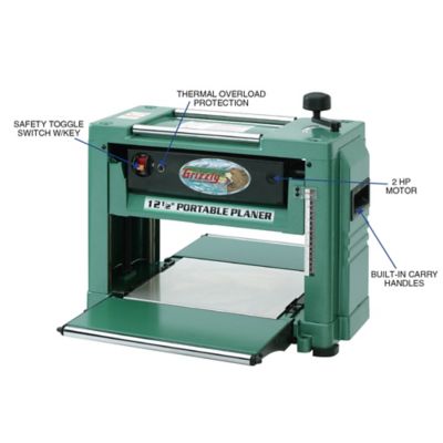 Image showing  12-1/2 in. 15A Benchtop Planer, 2 HP