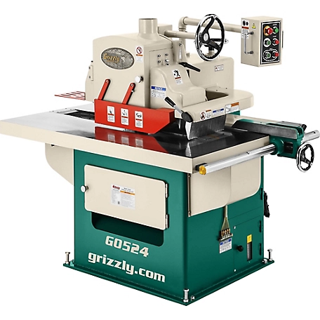 Grizzly G0524-15 HP 3-Phase Straight Line Rip Saw, G0524