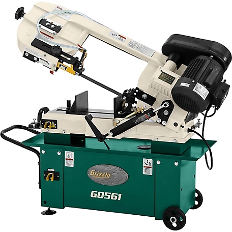 Grizzly G0561-7 in. x 12 in. 1 HP Metal-Cutting Band, G0561
