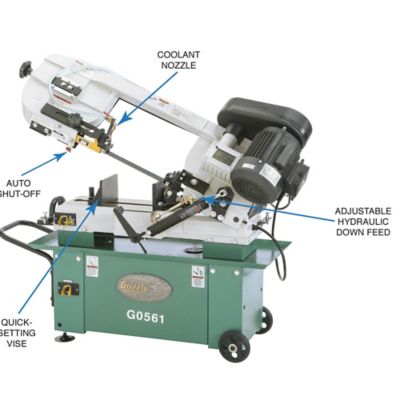 Image showing  G0561-7 in. x 12 in. 1 HP Metal-Cutting Band, G0561