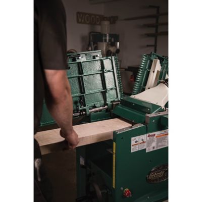 Image showing 8 th Grizzly G0634x 12 in. 5 HP Planer/Jointer With V-H