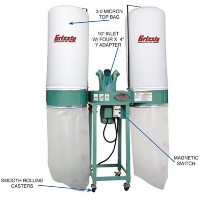 Image showing  G0671-4 HP Dust Collector