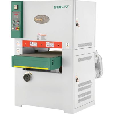 Grizzly G0677-24 in. 15 HP 3-Phase Planer/Wide-Belt, G0677