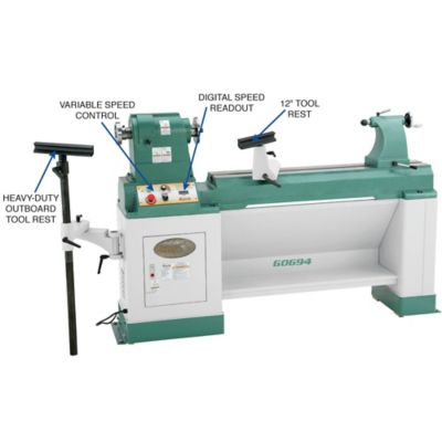 Image showing  G0694 20 x 43in. Heavy-Duty Variable-Speed