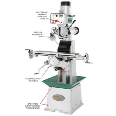 Image showing  G0695-8 in. x 30 in. 1-1/2 HP Variable-Speed, G0695