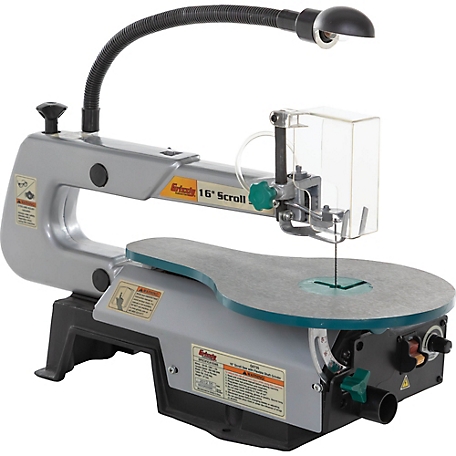 Grizzly G0735-16 in. Scroll Saw With Flexible Shaf