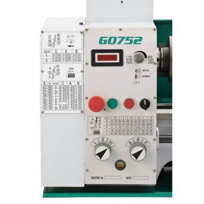 Image showing  G0752-10 in. x 22 in. Variable-Speed Lathe, G0752