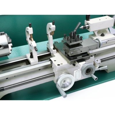 Image showing 7 th Grizzly G0752-10 in. x 22 in. Variable-Speed Lathe, G0752