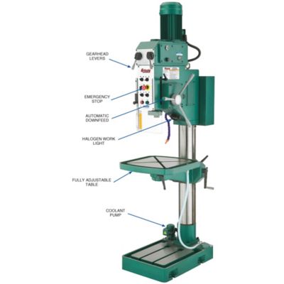Image showing  G0756-27-1/2 in. Heavy-Duty Drilling Machi, G0756