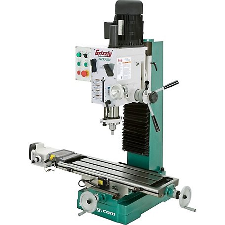 Grizzly G0761-10 in. x 32 in. 2 HP Hd Benchtop Mill/, G0761
