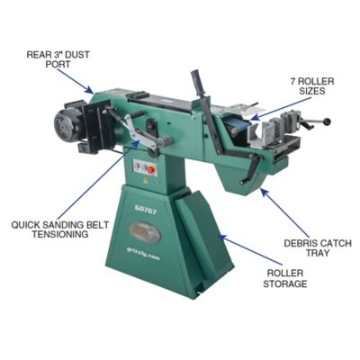 Image showing  4 in. x 79 in. Abrasive Tube Notcher