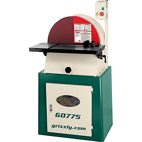 Grizzly G0775-20 in. Heavy-Duty Disc Sander
