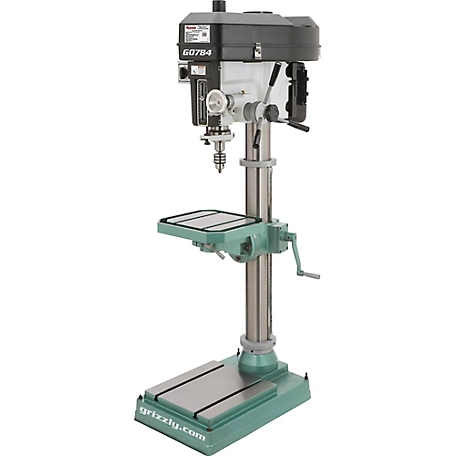 Grizzly G0784-15 in. Heavy-Duty Floor Drill Press, G0784