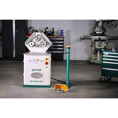 Image showing 8 th Grizzly G0792-Heavy-Duty Ring Roll Pipe Bender