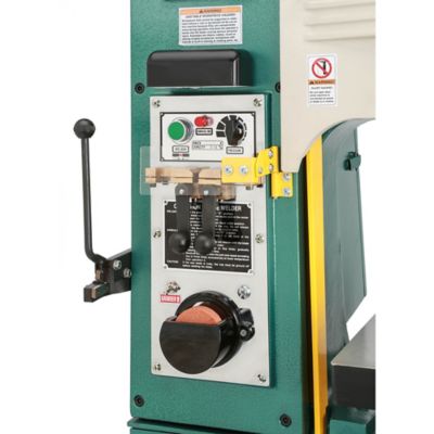 Image showing  14A/7A 110V/220V G0806-14 in. 1-1/2 HP Variable-Speed Vertical Band Saw