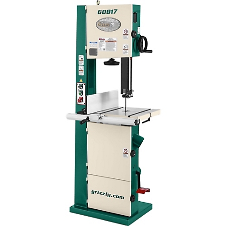Grizzly G0817-14 in. Super Hd 2 HP Resaw Bandsaw with, G0817